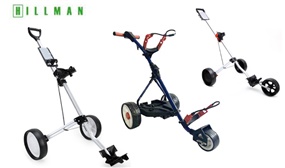 Hillman Range of Golf Trolleys - Push/Pull and Electric