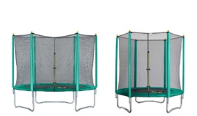 Velocity Trampoline with Safety Enclosure - 6FT & 8FT Models