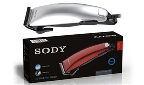 Express Delivery: Silver SODY Hair Clippers with 4pcs Combs