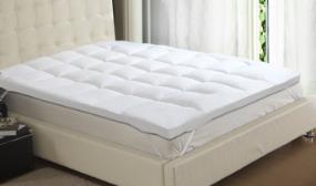 Luxury Microfibre Mattress Toppers in 4 Sizes 