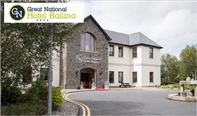 2 or 3 Nights B&B, Whiskey Tour & Tasting, Dinner Option & More at the Great National Hotel Ballina