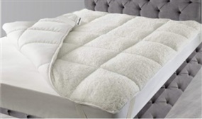 BLACK FRIDAY PREVIEW: All Seasons Reversible Teddy Fleece Mattress Topper