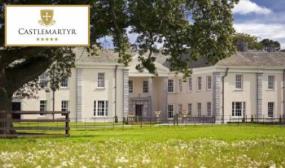 1 or 2 Nights B&B Stay in a Deluxe Room with Resort Credit at the 5-star Castlemartyr Resort, Cork