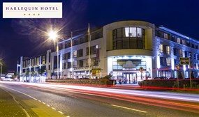 1 or 2 Night B&B Stay for 2 including a 4-Course Dinner at the Boutique 4-star Harlequin Hotel, Mayo