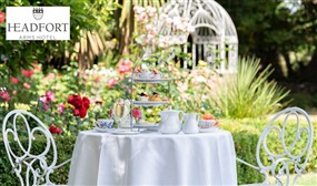 Pamper Package with 3-Tier Sparkling Afternoon Tea at Headfort Spa Rooms vaild to March 2020