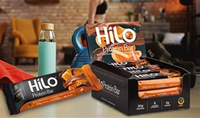12 bars of Elite HiLo Protein Bars - Milk Chocolate & Caramel Crunch Flavour