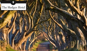 1 or 2 Night Stay for 2, Bottle of Bubbly on Arrival & More at The Hedges Hotel, Co Antrim. 