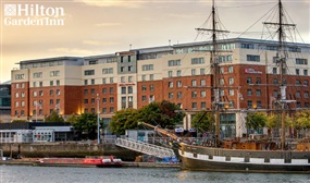 1, 2 or 3 Night Family B&B Stay for 4, Evening Meal & Late Checkout at the Hilton Garden Inn Dublin