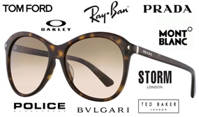 Mystery Designer Sunglasses inc Prada, Ray-Ban, Oakley, Tom Ford, Storm London & More!