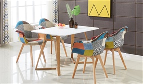 Modern Designer Patchwork Chairs