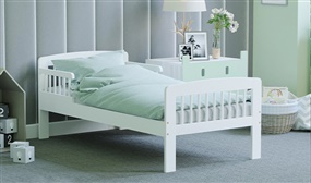 Junior Vida Scorpio Toddler Bed, White