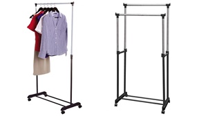 Modern De-Cluttering Garment Rack