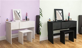 Vida Designs Ava Dressing Table in Various Colours