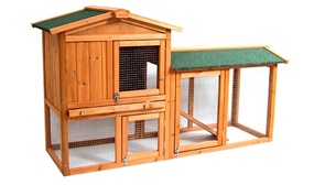 Wooden Pet Hutch in a Variety of Styles