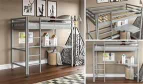 Sydney Bunk Bed With Desk in 3 Colours