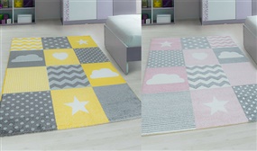 Kids Cute Nursery Rug in Various Sizes 