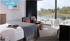 B&B, Bubbles, Evening Meal & Spa Credit at Ice House Hotel & Spa, Co. Mayo valid to Dec