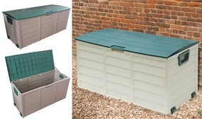 250L Waterproof Garden Storage Box