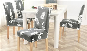 2, 4 or 6 Patterned Dining Chair Covers in 6 Styles