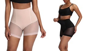 Breathable High Waist Control Body Shaper Shorts