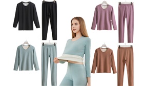 Ladies Thermal Cosy Loungewear Set - 4 Colours