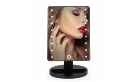 Makeup Mirror with Vanity LED Lights and Stand