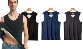 Men's Seamless Double-Sided Themal Vest 