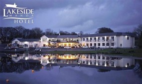 1 or 2 Nights Summer Escape for 2 Adults or a Family of 4 at the Lakeside Manor Hotel, Cavan