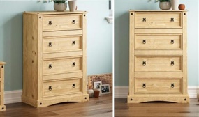 Corona 4 Drawer Chest