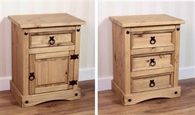 Corona Bedside Cabinets