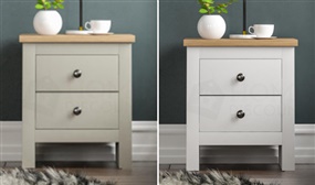 Arlington 2 Drawer Bedside Chest