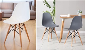 1, 2 or 4 Eiffel Style DSW Dining Chairs
