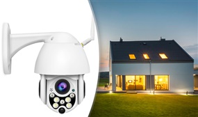 1080p Home Security PTZ Security Camera with Night Vision