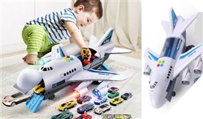  Kid's Large Passenger Plane Toy with Accessories