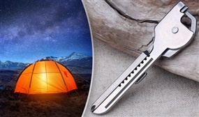 6in1 Utility Key Multitool - Fits on a Keyring