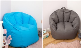 Large Snug Armchair Style Bean Bag in 6 Colours