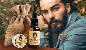 Range of Premium Lumberjack Beard Oil & Wax Gift Sets