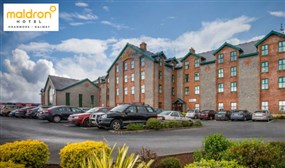 B&B, Dining Credit & Late Checkout at 4-Star Maldron Hotel Oranmore, Galway