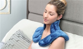 Therma Comfort Weighted Neck Wrap with Deep Pressure Therapy & Herbal Aromatherapy