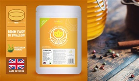 Biovit Turmeric, Honey and Vitamin C Tablets - Pack of 60