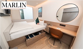 1 Night Stay for 2 including Breakfast & a Welcome Drink at the Marlin Hotel, Dublin 2
