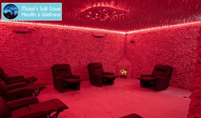 Salt Therapy Session for One, Two or Family of Four at Matei's Salt Cave, Dublin 15