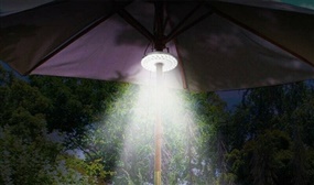 LED Garden Parasol Light