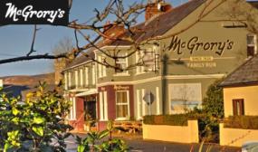 Weekend Escape: 2 Nights B&B for 2 with Hot Chocolate and Late Check-Out at McGrory's Hotel, Donegal