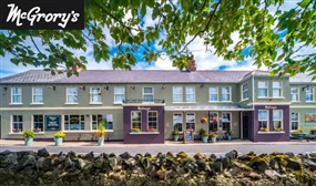 Valid till March - 2 Nights B&B including a Glass of Bubbly and More at McGrory's Hotel, Donegal
