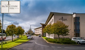 B&B Stay, Delicious 2 Course Meal, Late Check-out & More at the 4* McWilliam Park Hotel, Mayo