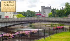 1, 2 or 3 Nights B&B for 2, with a 2-Course Meal Option at The Kilford Arms Hotel, Kilkenny City