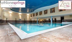 Facial, Back Neck & Shoulder Massage and Prosecco at Zen Beauty, 4-star Athlone Springs Hotel