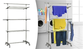 Extra Large Foldable 3-Tier Clothes Airer