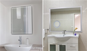 PRICE DROP: Kleankin Illuminated LED Bathroom Mirrors